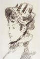 Retrato de Madame Jules Guillemet Realismo Impresionismo Edouard Manet